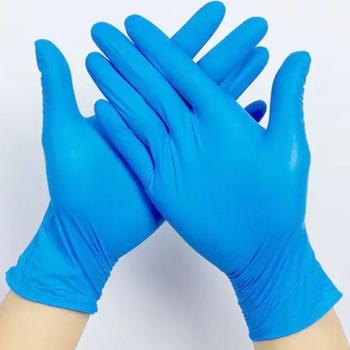 Disposable nitrile gloves