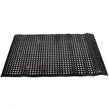 Anti-slip rubber mat for semen collection