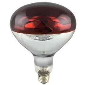 Infrared heat lamp, R125