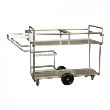 Frame treatment trolley