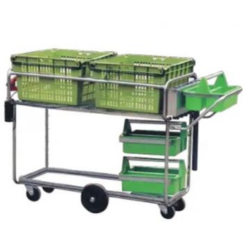 Piglet treatment trolley