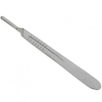 Scalpel handle for scalpel blade number 4