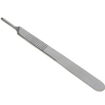 Scalpel handle for scalpel blade number 3