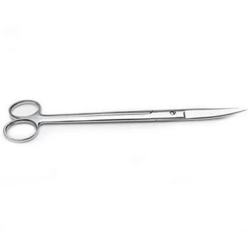 Operating forceps, curved type